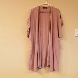 Dusty pink Tienda Ho long vest